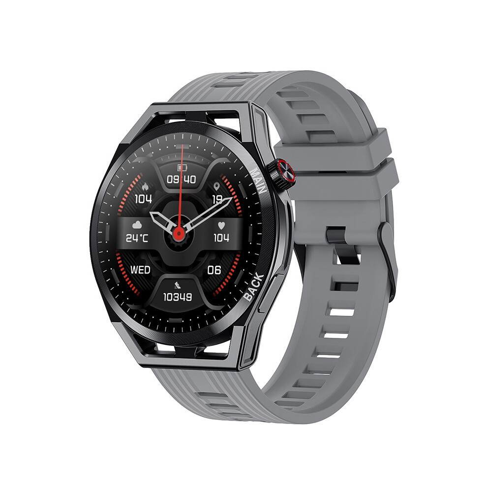 (Gray) Smart Watch Men 1.36" Ips Gps Ip68 Waterproof Ecg Smartwatch For Ios Android Smart Watches Gray 6900890404343