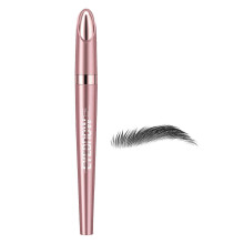 (04) Eye Brow Pencils with 4 Micro Fork Tip Liquid Eyebrow Pen Waterproof Long Lasting Makeup