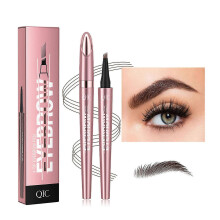 (Dark Coffee B) Fine Tip Eyebrow Pencil for Women, Long-Lasting Liquid Eyebrow Marker for Professional Makeup
