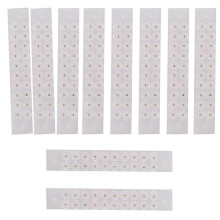 (Gold) Lot de 200 perles d'acupuncture auriculaire transparentes jetables pour les soins des oreilles (femmes et hommes) - Or
