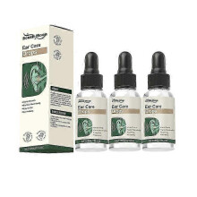 (3PCS) 1-5x Krople do pielęgnacji uszu na dzwonienie w uszach, delikatna formuła z naturalnymi ekstraktami roślinnymi łagodząca szumy uszne 2025
