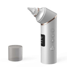 (Silver) Sèche-oreilles doux avec chauffage intelligent, faible niveau sonore pour le soin du conduit auditif et la prévention bactérienne
