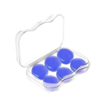 (6pcs) Myke silikonørepropper - Blokkerer snorking og trafikkstøy, Ergonomisk komfortabel passform