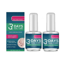 (2pcs) à 3 sachets de kératine pour la croissance des ongles, résultats en 3 jours, fortifiant avancé pour ongles abîmés