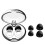 (Transparent) Noise Reduction Soundproof Silicone Plating Earplugs 1