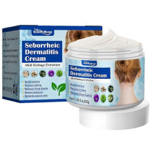 (1PCS) 1-3X Seborrheic Dermatitis Cream, Psoriasis Scalp Treatment, Anti-Itch Soothing Relief