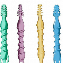 (3PCS) Kit de nettoyage des oreilles 4 en 1, comprenant un cure-oreilles spiralé et une brosse pour des soins des oreilles sûrs à domicile