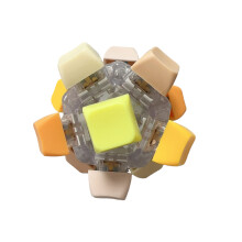 Press Keycap Toy For Kids Adults Anxiety Relief-Yellow series