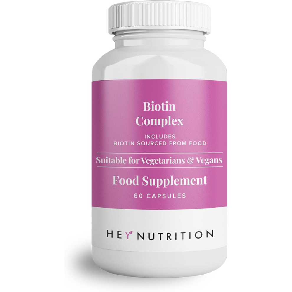 Hey Nutrition Biotin Complex With Zinc & Selenium - 60 Capsules