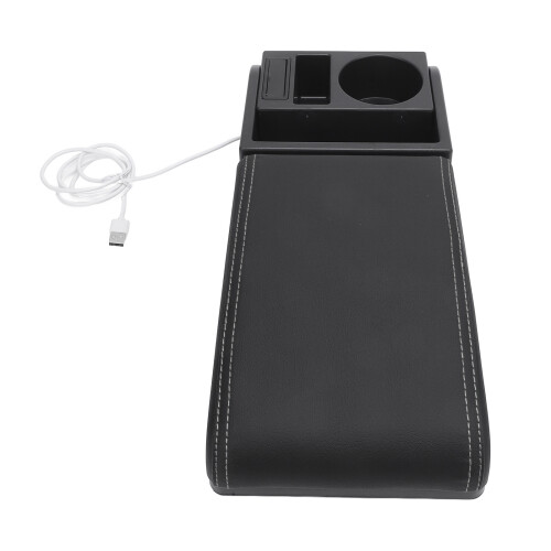 Car Console Cover with Charging Ports