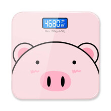 (Pig)Rechargeable Body Weight Scale With Led Display For Personal Monitoring Health