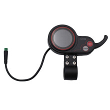 Trottinette d'accélérateur allinone 5 trous 5 fils Lh1005p couleur lcd compteur rond pour