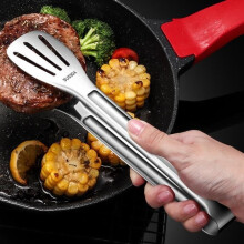 Kürbiszange aus Edelstahl, zum Hantieren mit Fleisch, Steaks, für Gastronomie, Grillabende, Küchenutensilien