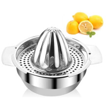 Citruspers van 300 ml, handmatig, roestvrij staal, model 201, geschikt voor de vaatwasser, gemakkelijk schoon te maken.
