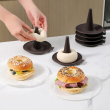 Donutvorm - MOMOTOU - Siliconen - Hittebestendig - 3 stuks - Vaatwasmachinebestendig