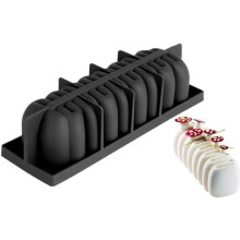 Siliconen kerstboomstamvorm - (29 cm x 9,5 cm x 7,5 cm) - (+230C tot -40C)