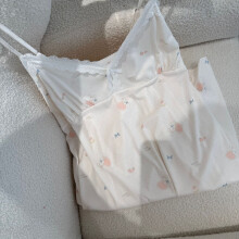 (SkinBunny,L)Eis Seide Sommer Nachtwäsche für Damen mit kurzem Rock und Stoff atmungsaktiv