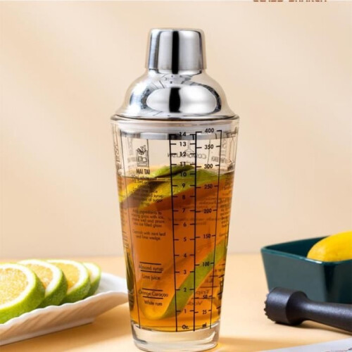 Cocktailshaker, Tuner Shaker (transparante kleur)