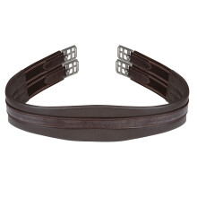 (46in, Havana) Velociti Gara Atherstone Leather Horse Girth