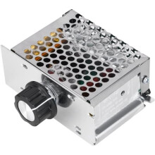 Contrôleur de vitesse pour moteur 220 V, régulateur de tension AC 4000 W 220 V, variateur réglable 10 V à 220 V, température [57]