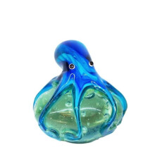 Glas-Oktopus-Figur, Dekoration, Meerestier-Kollektion, ideales Geburtstagsgeschenk, Briefbeschwerer