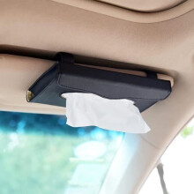 Taschentuchbox für die Sonnenblende im Auto, Toilettenpapierhalter fürs Auto, Lederaccessoires, Taschentuchhalter