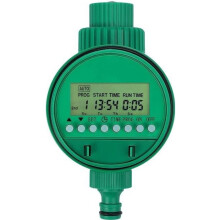 Digitale bewateringstimer, automatische irrigatie, 3-4" 19mm, automatische timer met lcd-scherm, 1 min - 9 uur 59 min voor de tuin