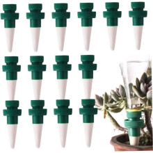 15 pièces de tuteur d'arrosage automatique, adaptateur pour bouteille de plante, dispositif d'arrosage automatique des plantes