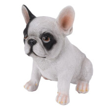 Gartenornamente – Kunstharz – Bulldogge – Farbecht – Außendekoration