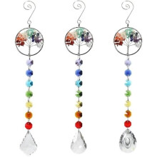 Kristallen raamhanger, handgemaakte decoratieve hangende raamhanger, hangers met kristallen, tuindecoratie voor auto
