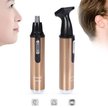 2-in-1 elektrische trimmer voor haar, baard, bakkebaarden, scheren, lichaamshaar, neus, oren, professionele gezichtsbeharing, knippen en