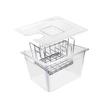 (Watermeloen) Nieuwe, schattige vierkante plastic waterfles in ijsvorm met een beweegbaar rietje
