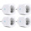 Έξυπνο πολύπριζο - Noname - 4 πρίζες - Συμβατό με Alexa και Google Home - Αδιάβροχο IP44 - Τύπου F 1