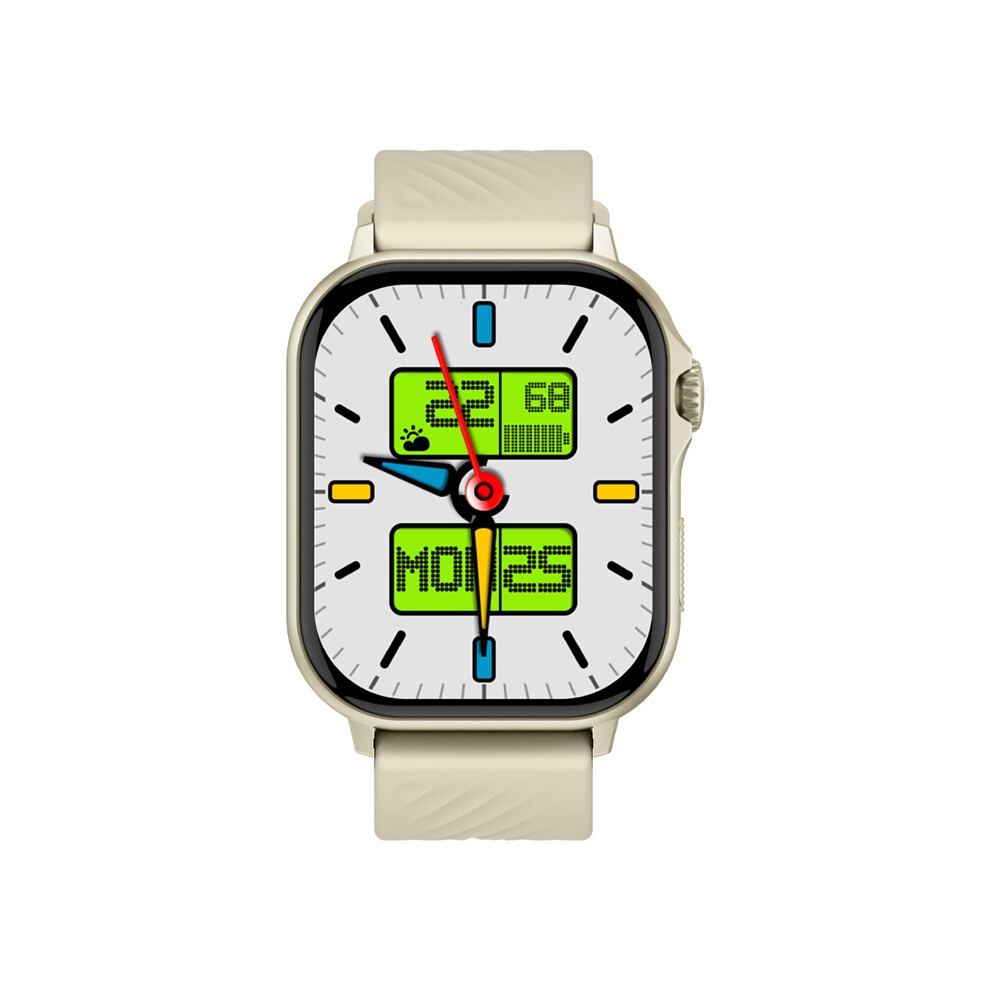 (Gold) Smart Watch 2.13" Amoled Hd Display Built-In Gps Men Women Smartwatch Bluetooth Calling Gold 6900890403216