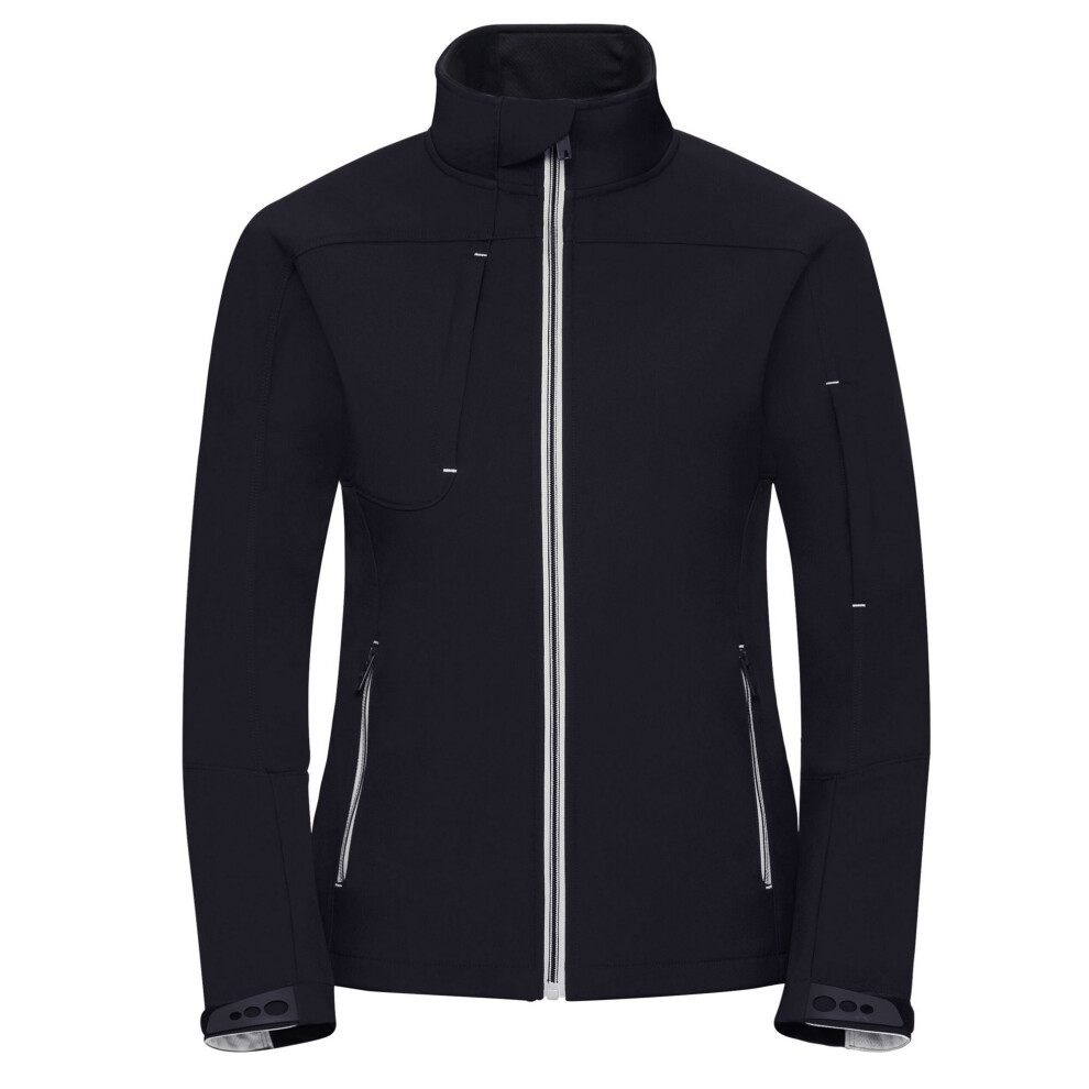 Russell (3Xl, French Navy) Womens/Ladies Bionic Soft Shell Jacket Blue,Multicoloured