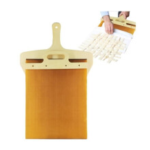 Pelle à pizza coulissante, spatule à pizza professionnelle antiadhésive en aluminium, spatule coulissante pour four à pizza avec trou