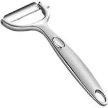 Gemüseschäler – Premium – Edelstahl – Ergonomischer Griff – 2-teilig – Ultrascharf