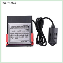 Thermostat numérique ARAMOX de contrôle de la température et de l'humidité avec capteur intégré (24 V)