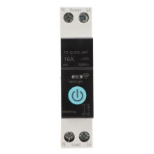 Disjoncteur sur rail DIN - SONEW - 16 A - Wi-Fi intelligent - Télécommande - Protection fiable