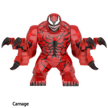 12PCS Avengers Venom Collection Mini Large figure Building Blocks Kids Toys