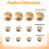 12Pcs Copper Clock Hand Nut With Knurled Edges 5Mm, 6Mm, 10Mm 3