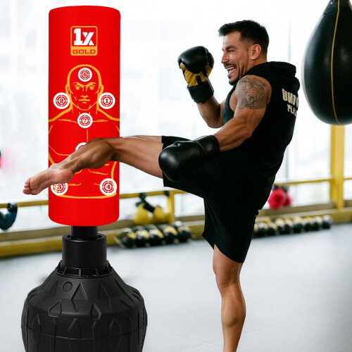 Freestanding Punch Bag Kickboxing Home Gym Trainer 1