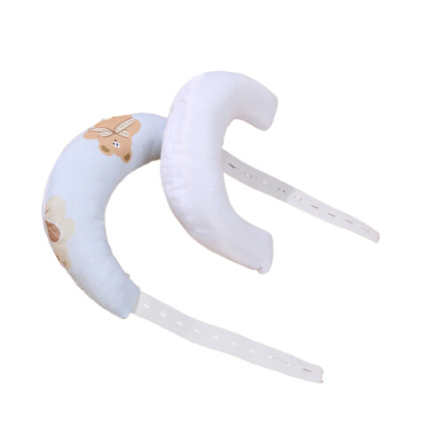 Infant Pillow Crescents Shaped Neck Support Breathable-C
