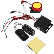 Complete autoalarmset, universeel multifunctioneel autobeveiligingssysteem + 2 12V afstandsbedieningen