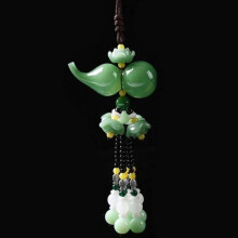 skwff Autohangers Kalebas Parfum Autoaccessoires Lotus Auto-ornamenten Hangers Cadeauwinkel[17197]