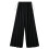 Pantalon de maternité élégant taille haute taille-Noir XL 1