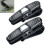 Sonnenbrillenetui mit Kartenclip, 2er-Pack, schwarz 1