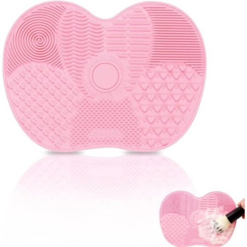 Abschminkmatte – Silikon – Tragbar – Rosa