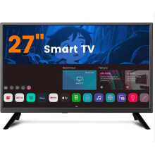 ZOSHING 27 Inch Smart TV,Small Television with HDMI Input,Built-in Digital Tuner/USB-Supports Wall Mounted for Bedroom,Kitchen,RV