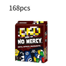 Juego de cartas Uno Show Em No Mercy para niños adultos noche familiar viajes fiestas
